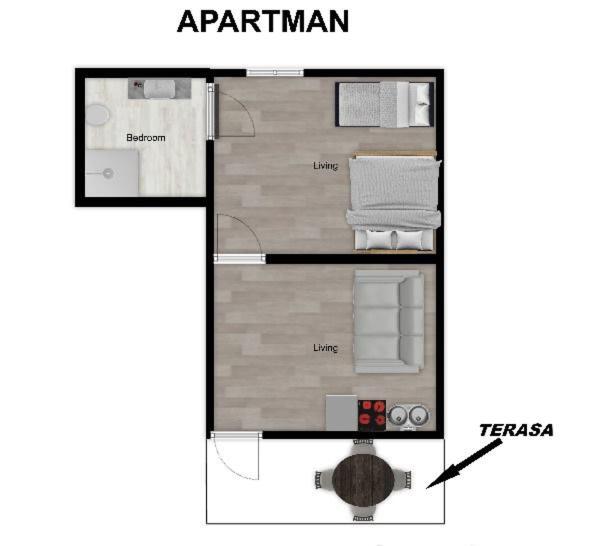 Apartments Beho ウルツィニ エクステリア 写真